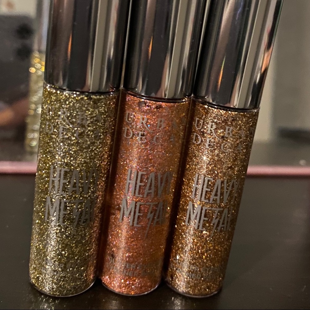 Urban Decay heavy metal glitter liners